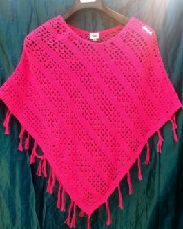 PINK PONCHO