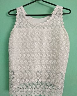 Laced vest top